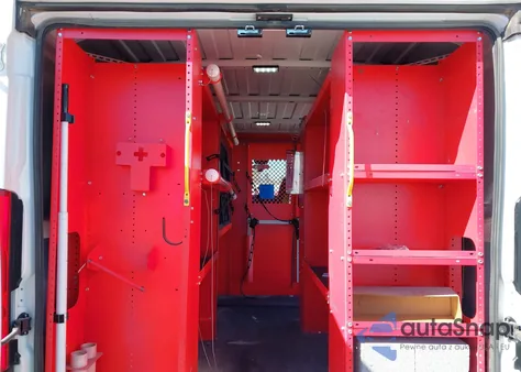 2021 Ram Promaster 1500 Low Roof 136 Wb из США, поврежденный, VIN 3C6LRVAG9ME552550